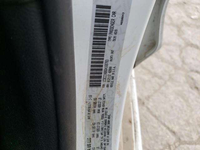 Photo 10 from auction – 2016 CHRYSLER 200 LIMITE with VIN 1C3CCCAB8GN168783