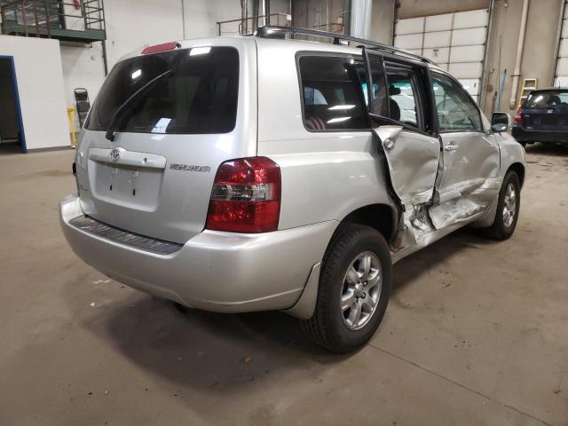Photo 4 from auction – 2004 TOYOTA HIGHLANDER with VIN JTEEP21A940038266