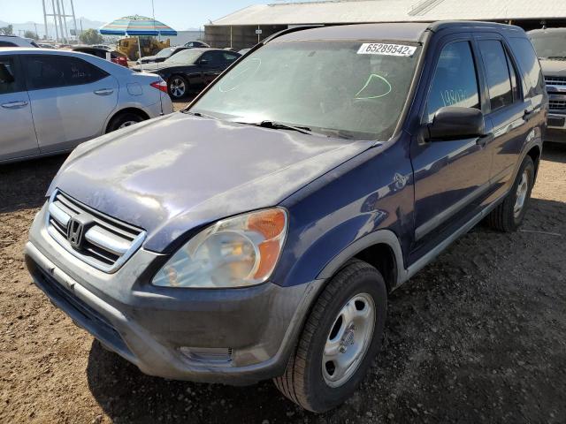 Photo 2 from auction – 2004 HONDA CR-V LX with VIN JHLRD68554C023702