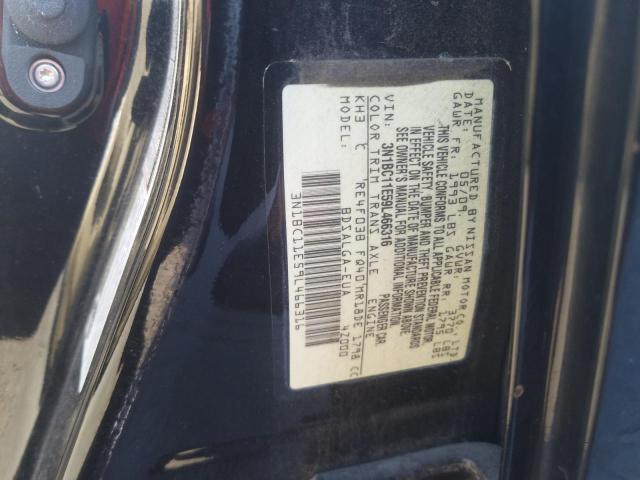 Photo 10 from auction – 2009 NISSAN VERSA S with VIN 3N1BC11E59L466316