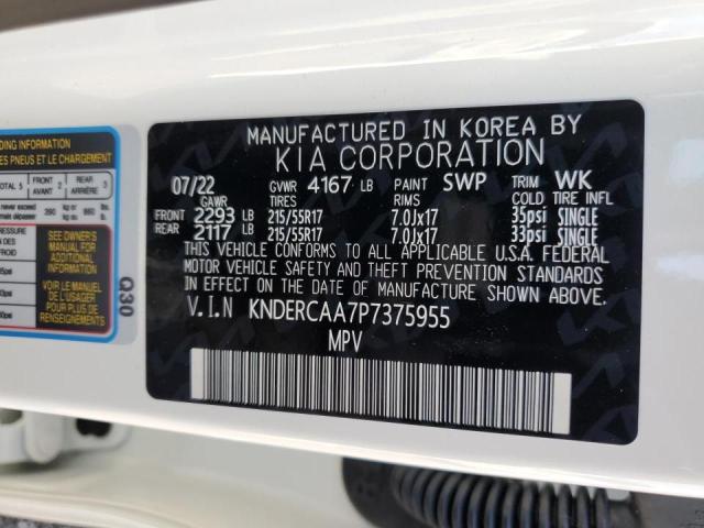 Photo 10 from auction – 2023 KIA SELTOS EX with VIN KNDERCAA7P7375955