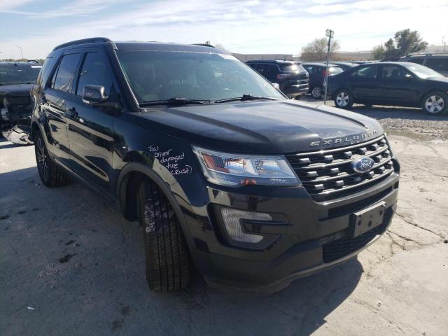 FORD EXPLORER X 2017 with VIN 1FM5K8D89HGA75437 - Photo from auction