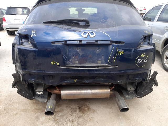 Photo 9 from auction – 2005 INFINITI FX35 with VIN JNRAS08U55X109736