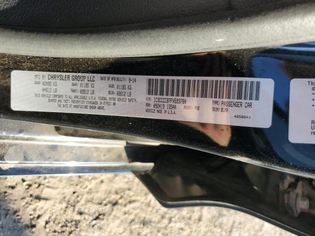 Photo 10 from auction – 2015 CHRYSLER 200 C with VIN 1C3CCCCB7FN593780
