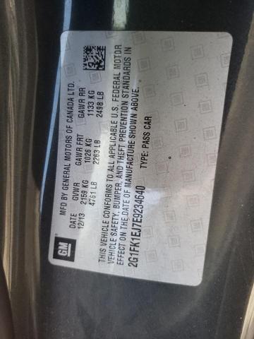 Photo 10 from auction – 2014 CHEVROLET CAMARO 2SS with VIN 2G1FK1EJ7E9234640