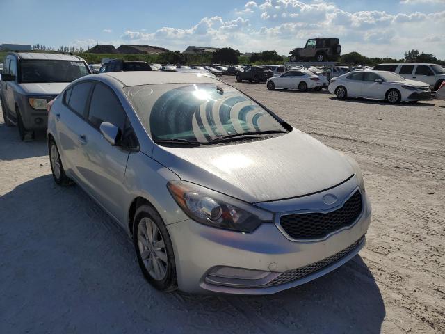 KIA FORTE LX 2014 with VIN KNAFX4A62E5240996 - Photo from auction