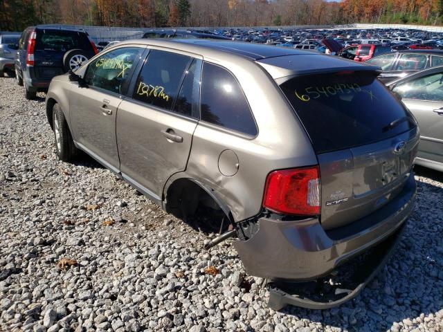 Photo 3 from auction – 2013 FORD EDGE SEL with VIN 2FMDK4JC3DBA62150