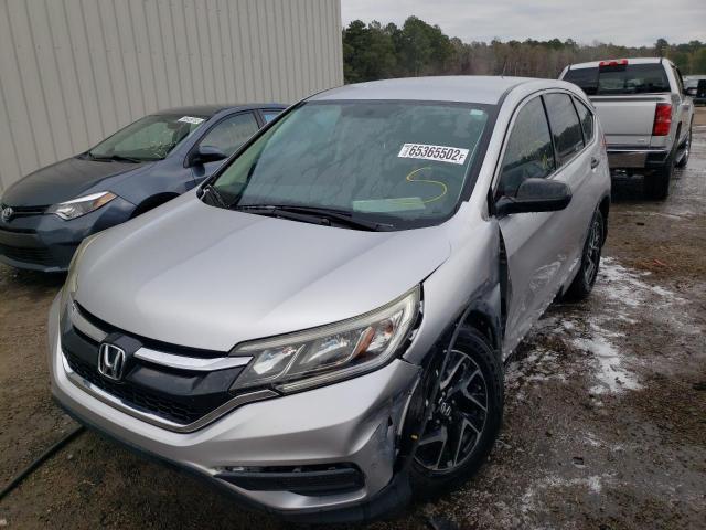 Photo 2 from auction – 2016 HONDA CR-V SE with VIN 2HKRM4H49GH672341