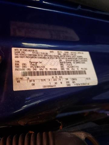 Photo 10 from auction – 2012 FORD FOCUS S with VIN 1FAHP3E28CL230906