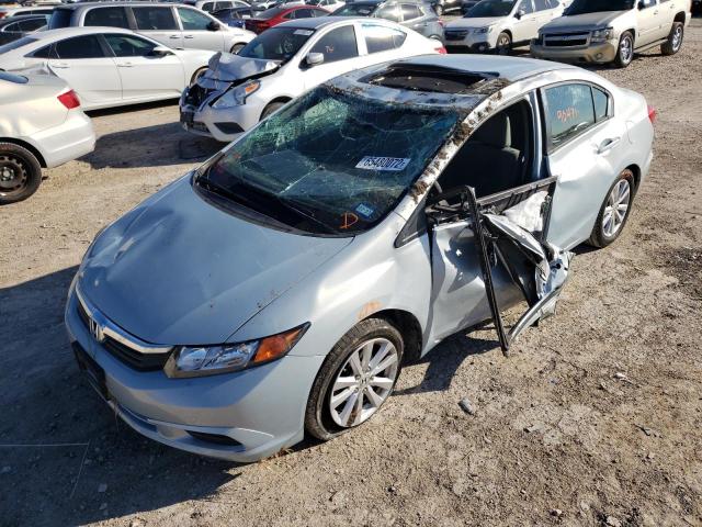 Photo 9 from auction – 2012 HONDA CIVIC EX with VIN 19XFB2F84CE049548