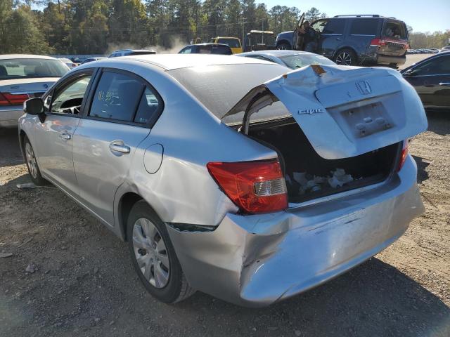 Photo 3 from auction – 2012 HONDA CIVIC LX with VIN 2HGFB2F57CH578827