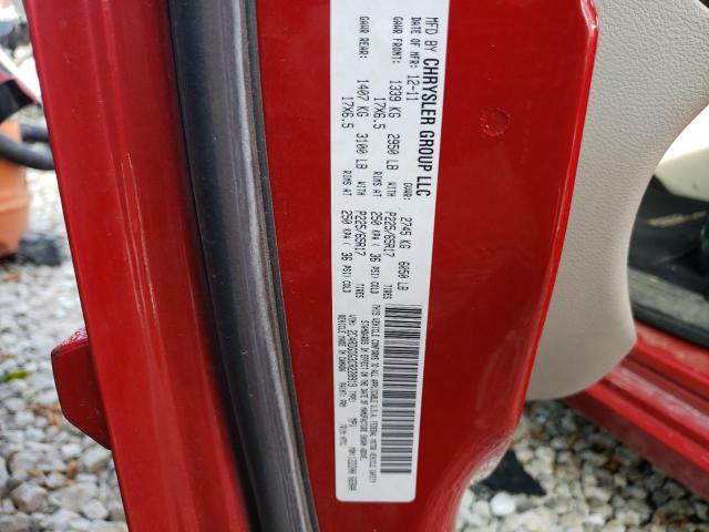 Photo 10 from auction – 2012 DODGE GRAND CARA with VIN 2C4RDGDG3CR228919