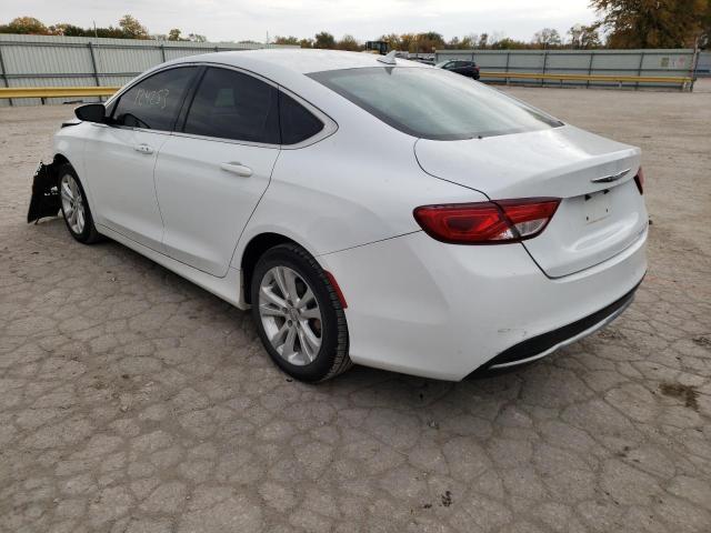 Photo 3 from auction – 2016 CHRYSLER 200 LIMITE with VIN 1C3CCCAB8GN168783
