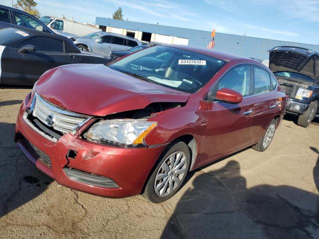 Photo 2 from auction – 2015 NISSAN SENTRA S with VIN 3N1AB7AP5FL635491