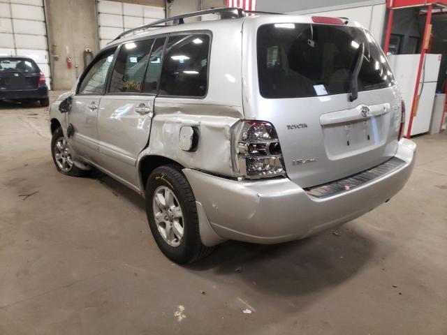 Photo 3 from auction – 2004 TOYOTA HIGHLANDER with VIN JTEEP21A940038266