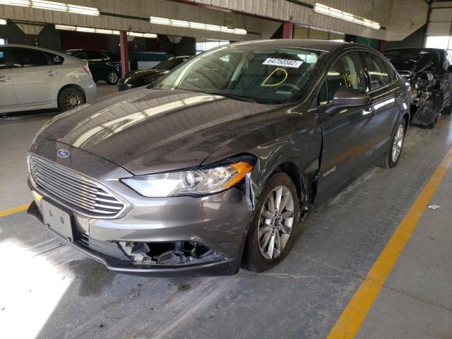Photo 2 from auction – 2017 FORD FUSION SE with VIN 3FA6P0LU6HR381133