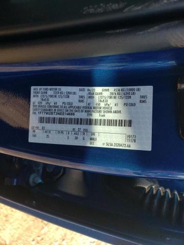 Photo 10 from auction – 2022 FORD F250 SUPER with VIN 1FT7W2BT3NEE14688