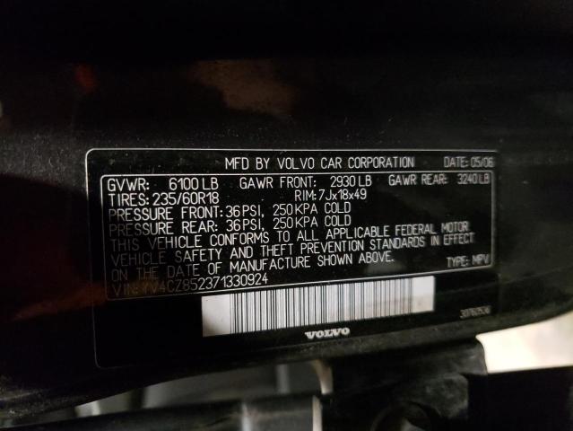 Photo 10 from auction – 2007 VOLVO XC90 V8 with VIN YV4CZ852371330924