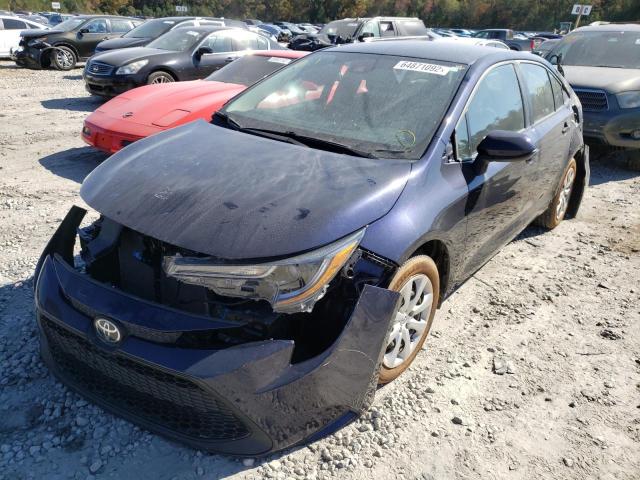 Photo 2 from auction – 2021 TOYOTA COROLLA LE with VIN 5YFEPMAE7MP262239