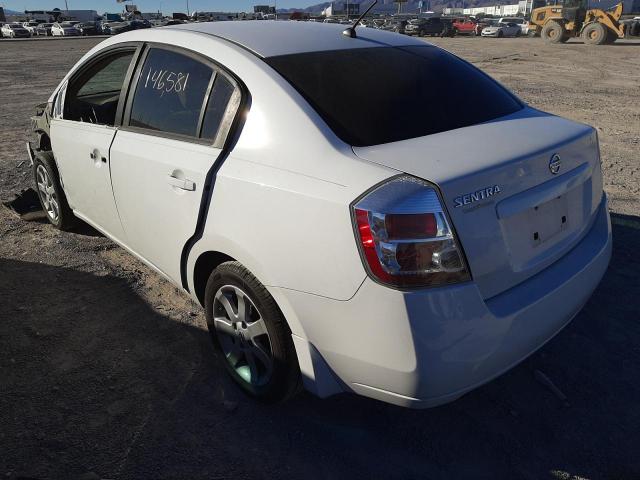 Photo 3 from auction – 2009 NISSAN SENTRA 2.0 with VIN 3N1AB61E99L609229