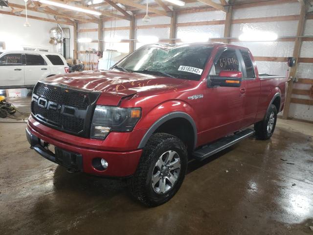 Photo 2 from auction – 2013 FORD F150 SUPER with VIN 1FTFX1ET8DKD78317