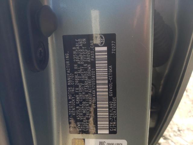 Photo 10 from auction – 2007 TOYOTA CAMRY LE with VIN 4T1BK46K17U558201
