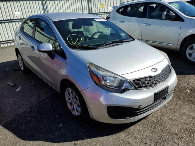 KIA RIO LX 2014 with VIN KNADM4A38E6369079 - Photo from auction