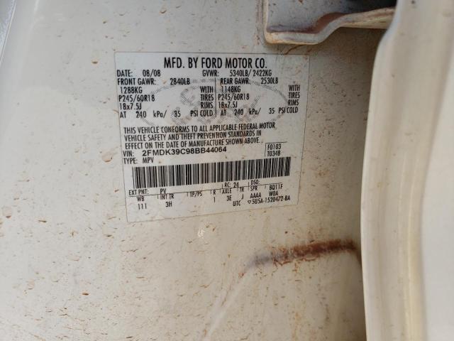 Photo 10 from auction – 2008 FORD EDGE LIMIT with VIN 2FMDK39C98BB44064