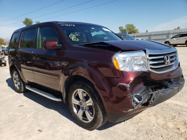 HONDA PILOT EXL 2012 with VIN 5FNYF4H50CB048872 - Photo from auction