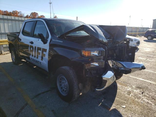 CHEVROLET SILVERADO 2021 with VIN 3GCUYAEF5MG222256 - Photo from auction