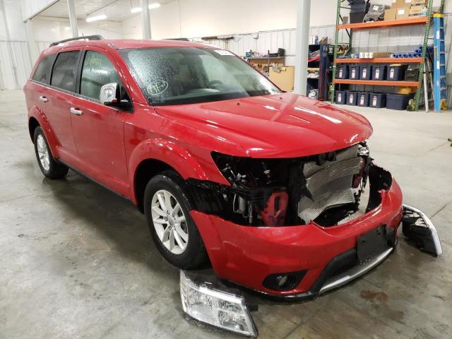 DODGE JOURNEY SX 2017 with VIN 3C4PDDBG4HT575351 - Photo from auction