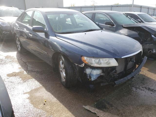 HYUNDAI AZERA GLS 2007 with VIN KMHFC46D37A191934 - Photo from auction