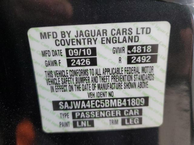 Photo 10 from auction – 2011 JAGUAR XKR with VIN SAJWA4EC5BMB41809