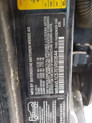 Photo 10 from auction – 2014 BMW X1 XDRIVE2 with VIN WBAVL1C57EVR93644