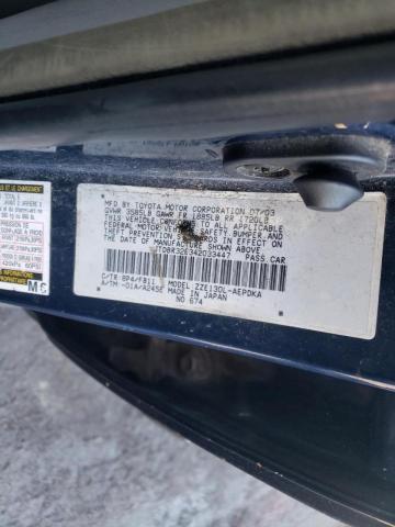 Photo 10 from auction – 2004 TOYOTA COROLLA CE with VIN JTDBR32E342033447