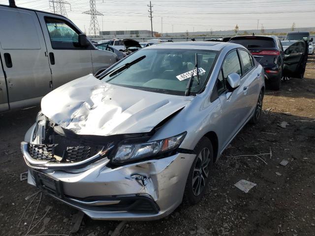 HONDA CIVIC EX 2013 مع رقم تعريف المركبة 19XFB2F83DE098161 - صورة من المزاد