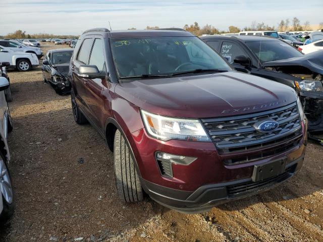 FORD EXPLORER X 2018 with VIN 1FM5K7DH1JGB87309 - Photo from auction
