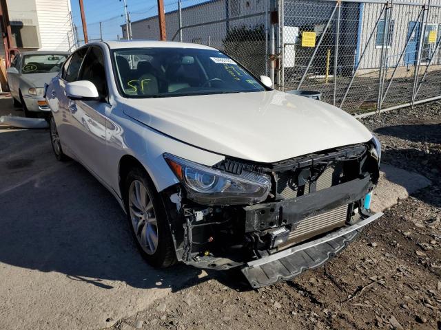 INFINITI Q50 BASE 2016 with VIN JN1CV7AR0GM253197 - Photo from auction