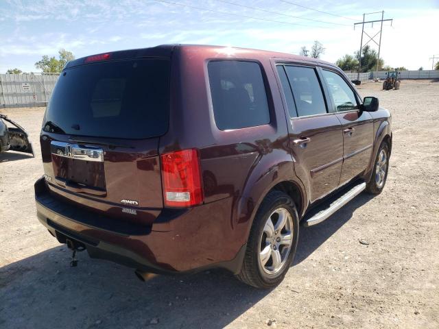 Photo 4 from auction – 2012 HONDA PILOT EXL with VIN 5FNYF4H50CB048872