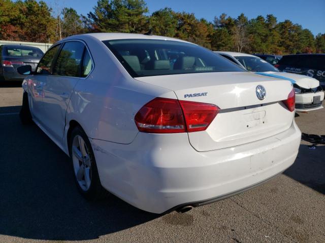 Photo 3 from auction – 2012 VOLKSWAGEN PASSAT SE with VIN 1VWBP7A33CC020992
