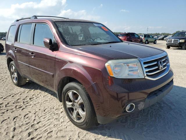 Фото 1 с аукциона – 2014 HONDA PILOT EXLN с VIN 5FNYF3H77EB026088