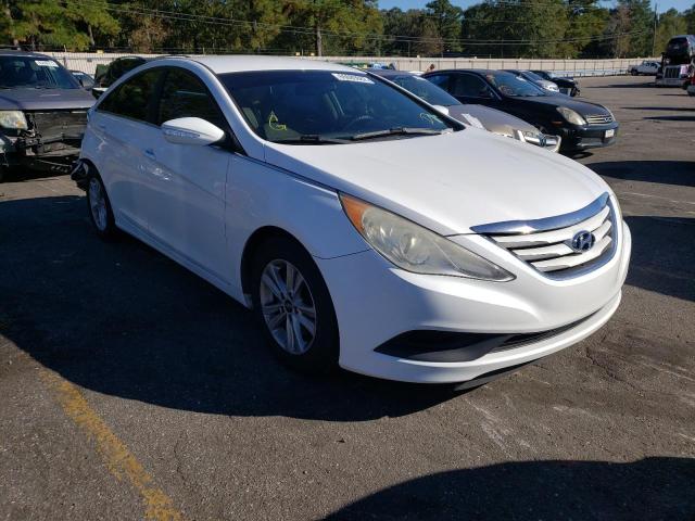 Photo 1 from auction – 2014 HYUNDAI SONATA GLS with VIN 5NPEB4AC7EH854607