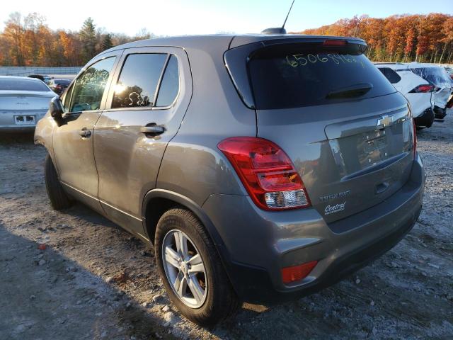 Photo 3 from auction – 2021 CHEVROLET TRAX LS with VIN KL7CJNSB3MB333970