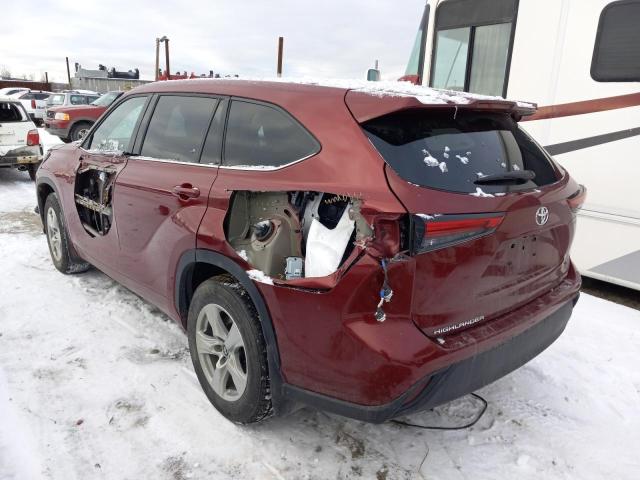 Photo 3 from auction – 2021 TOYOTA HIGHLANDER with VIN 5TDBZRBH1MS101928