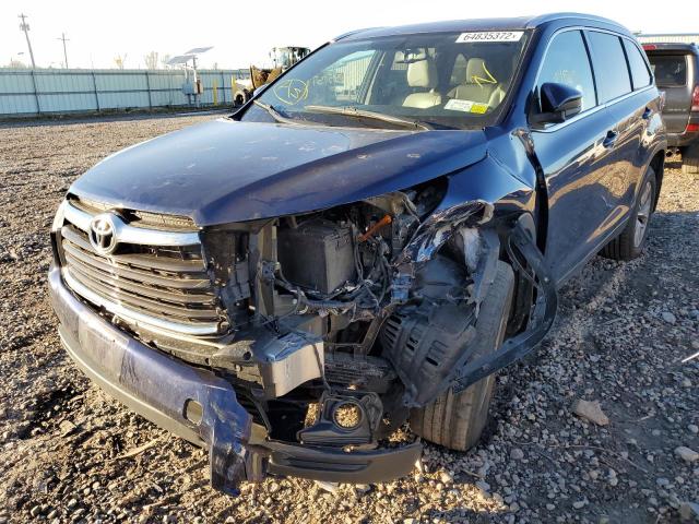 Photo 2 from auction – 2015 TOYOTA HIGHLANDER with VIN 5TDJKRFH8FS099446