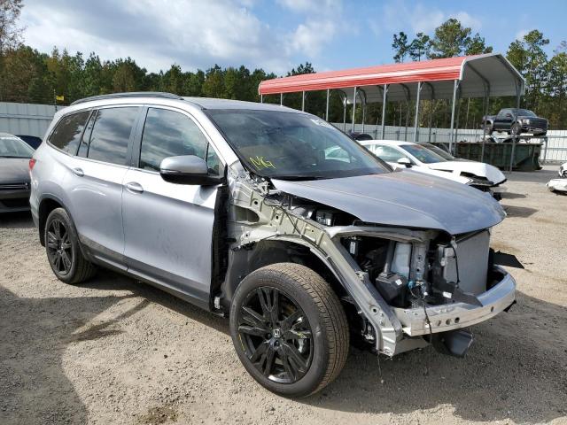 HONDA PILOT SE 2021 with VIN 5FNYF5H23MB006404 - Photo from auction