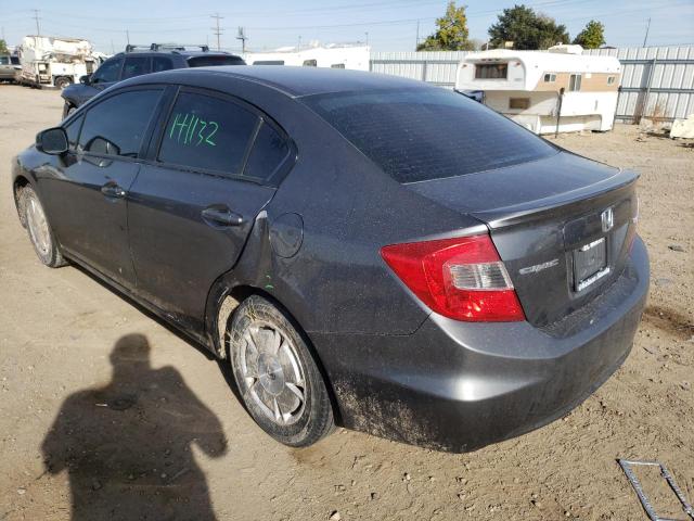 Foto 3 de la subasta – 2012 HONDA CIVIC HF con VIN 2HGFB2F67CH546985