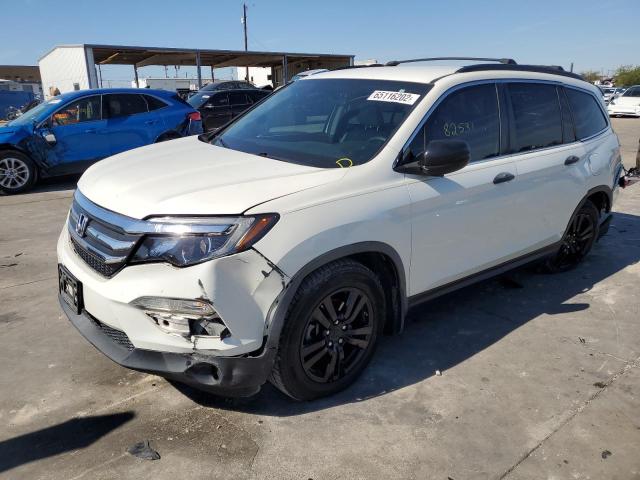 Photo 2 from auction – 2017 HONDA PILOT LX with VIN 5FNYF5H11HB033839