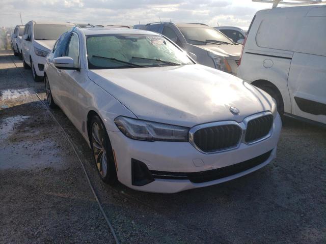 BMW 540 I 2021 with VIN WBA53BJ01MWW91689 - Photo from auction