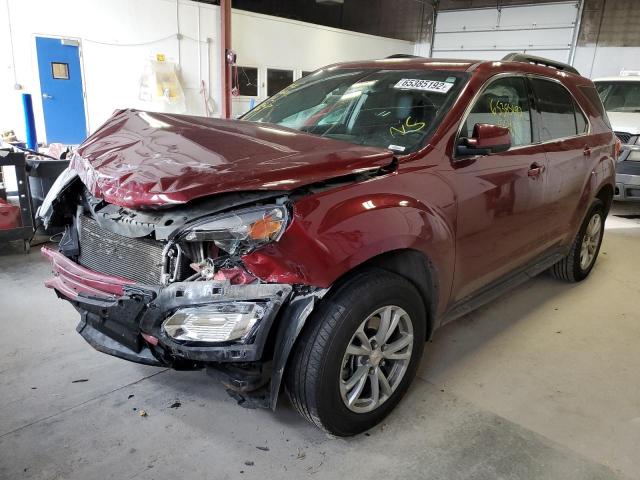 Photo 2 from auction – 2017 CHEVROLET EQUINOX LT with VIN 2GNALCEK2H1537435
